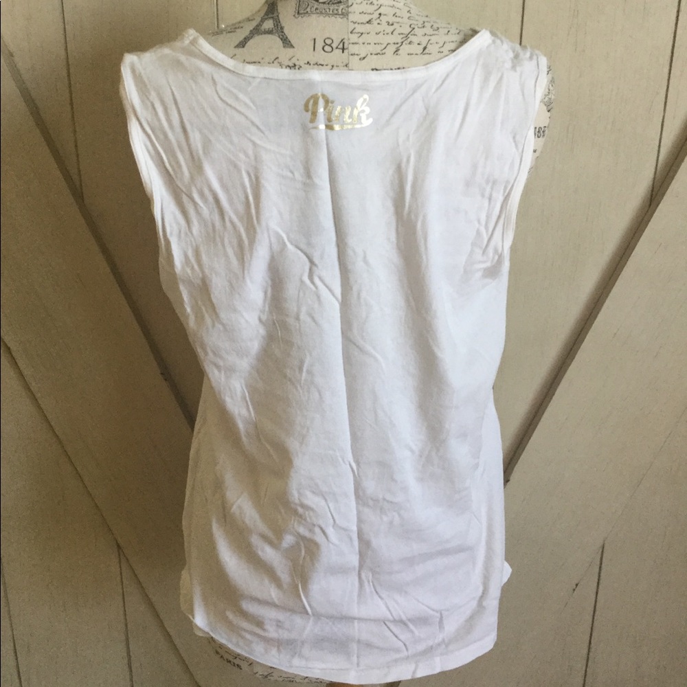 Vs Pink Sequin Pineapple Shirt - image 6